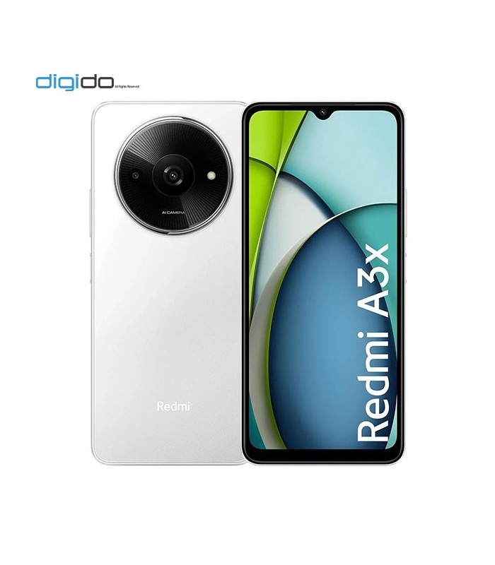 گوشی موبایل شیائومی مدل Redmi A3X دو سیم کارت ظرفیت 3/64 گیگابایت رنگ سفید