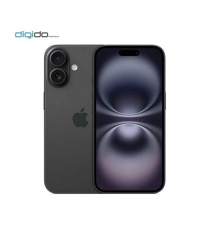 گوشی موبایل اپل مدل iPhone 16 ZA/A ظرفیت 8/256 گیگابایت (Not Active) رنگ مشکی