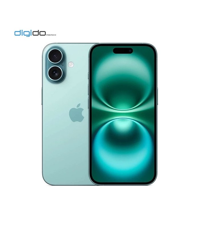 گوشی موبایل اپل مدل iPhone 16 CH/A ظرفیت 8/128 گیگابایت (Not Active) رنگ سبز