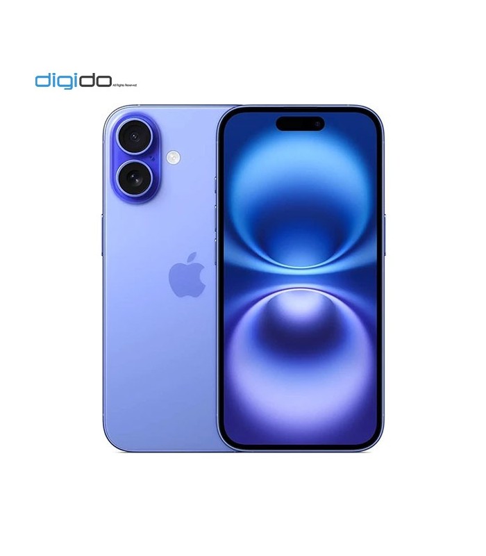 گوشی موبایل اپل مدل iPhone 16 CH/A ظرفیت 8/256 گیگابایت (Not Active) رنگ آبی