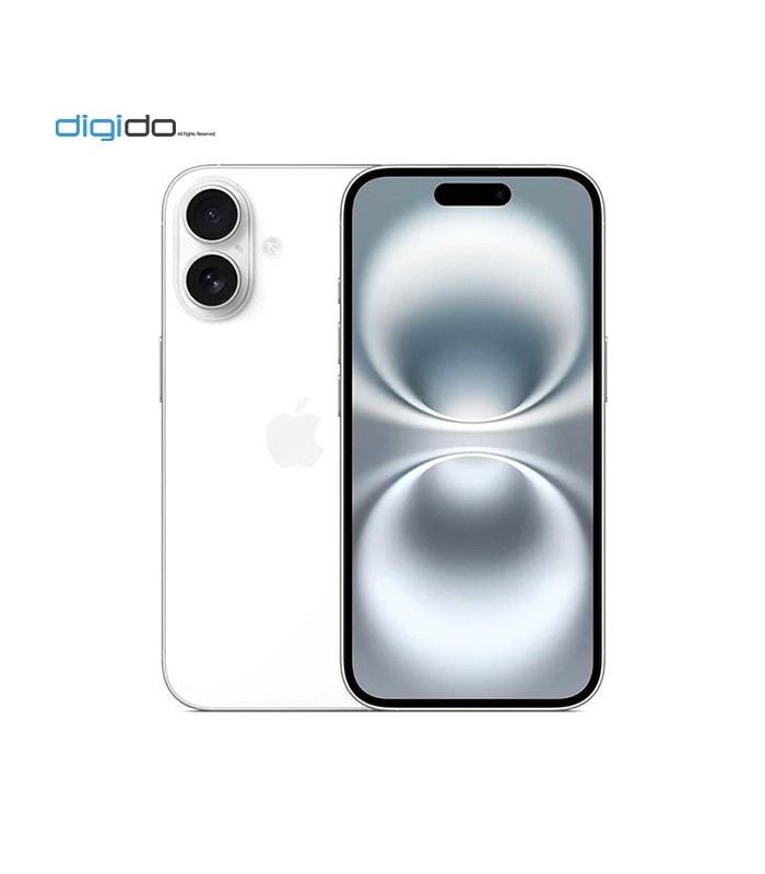 گوشی موبایل اپل مدل iPhone 16 CH/A ظرفیت 8/256 گیگابایت (Not Active) رنگ سفید