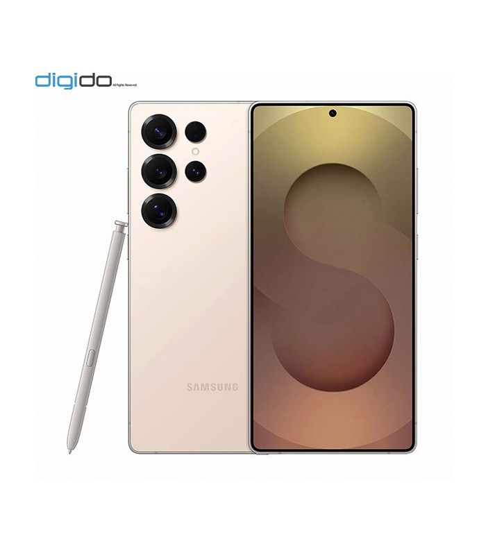 گوشی موبایل سامسونگ مدل Galaxy S25 Ultra 5G دو سیم کارت ظرفیت 12/256 گیگابایت رنگ طلایی