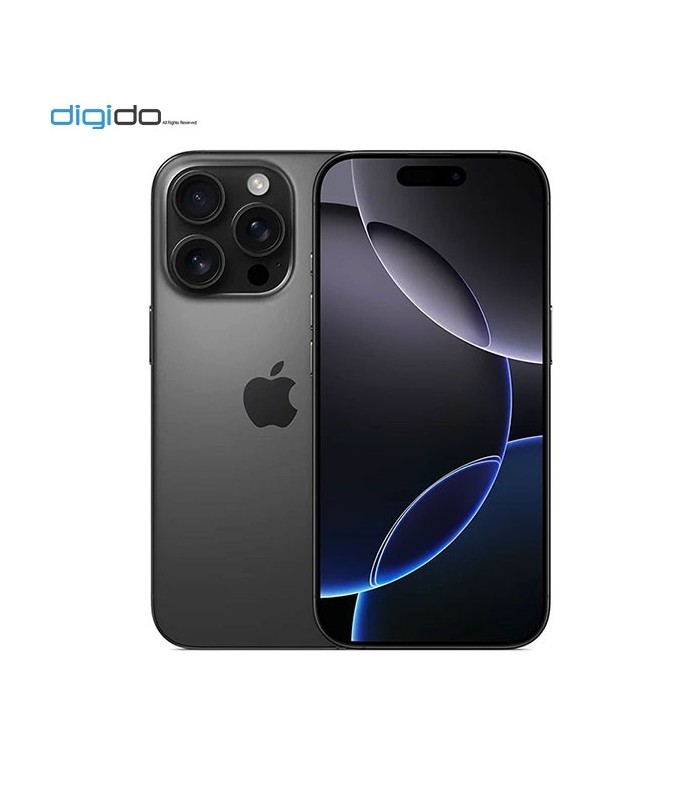گوشی موبایل اپل مدل iPhone 16 Pro CH/A ظرفیت 8/128 گیگابایت (Not Active) رنگ طلایی(black)