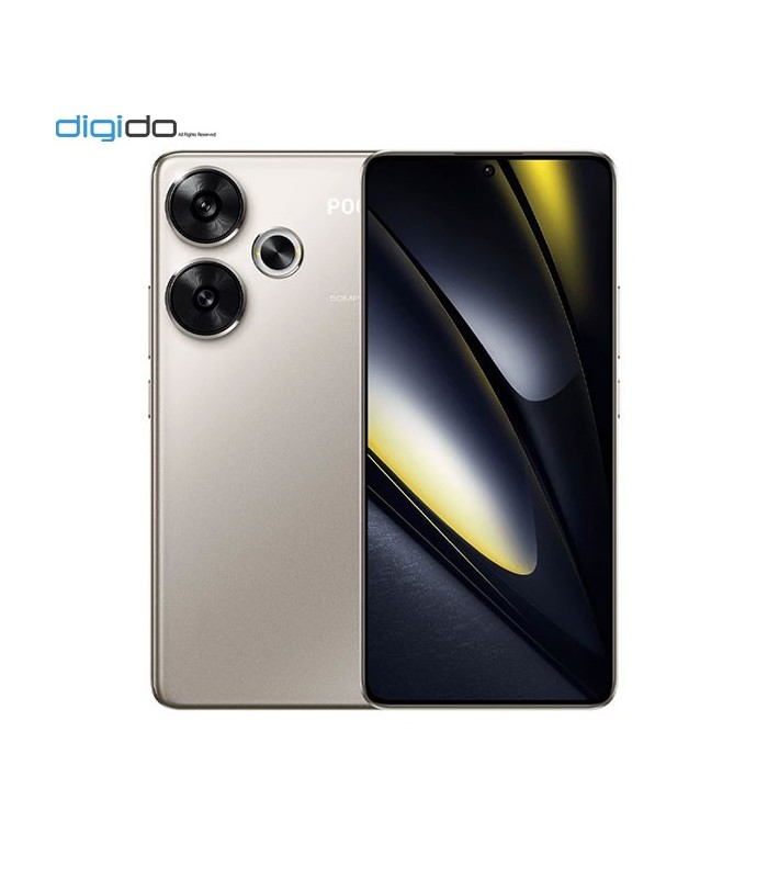 گوشی موبایل شیائومی مدل Poco F6 5G دو سیم کارت ظرفیت 8/256 گیگابایت رنگ طلایی