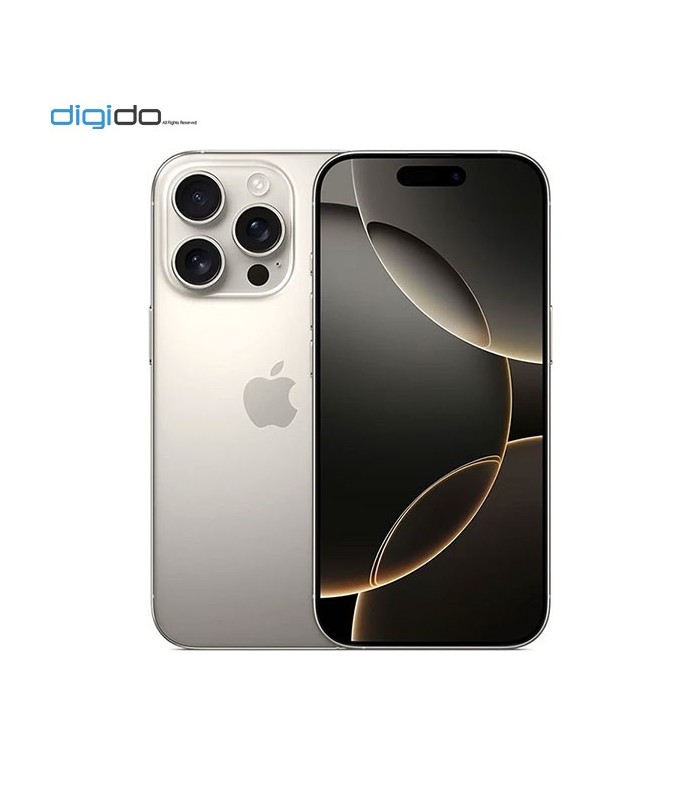گوشی موبایل اپل مدل iPhone 16 Pro Max CH/A ظرفیت 8/256 گیگابایت (Not Active) رنگ نچرال تیتانیوم