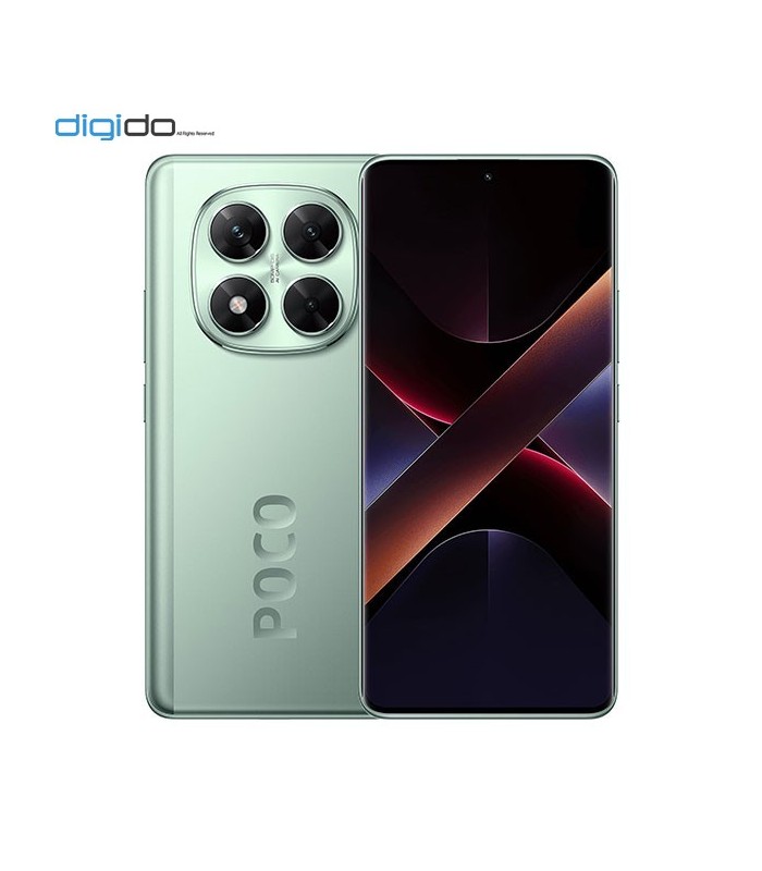 گوشی موبایل شیائومی مدل Poco X7 5G دو سیم کارت ظرفیت 8/256 گیگابایت رنگ سبز
