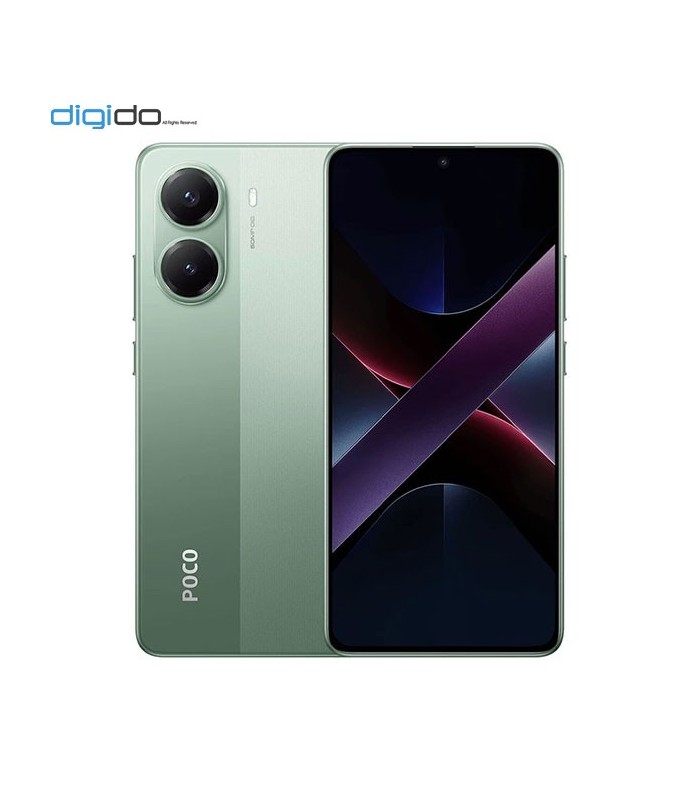 گوشی موبایل شیائومی مدل Poco X7 Pro 5G دو سیم کارت ظرفیت 8/256 گیگابایت رنگ سبز