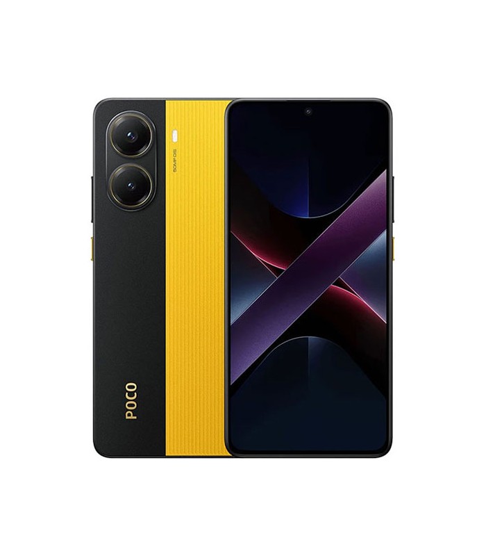 گوشی موبایل شیائومی مدل Poco X7 Pro 5G دو سیم کارت ظرفیت 8/256 گیگابایت رنگ مشکی زرد