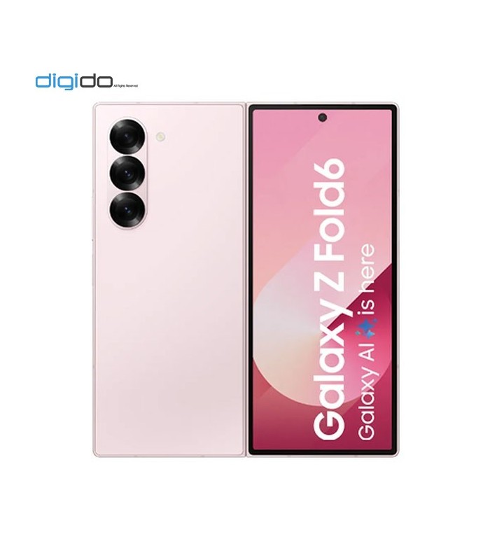 گوشی موبایل سامسونگ مدل Galaxy Z Fold 6 5G دو سیم کارت ظرفیت 12/256 گیگابایت رنگ صورتی