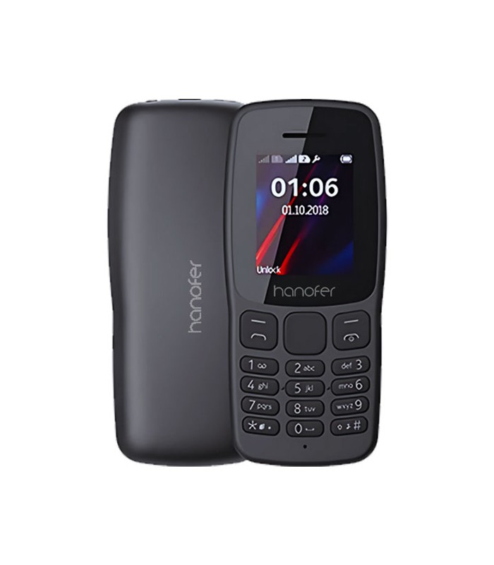 گوشی موبایل هانوفر مدل Hanofer V6 دوسیم کارت - مشکی