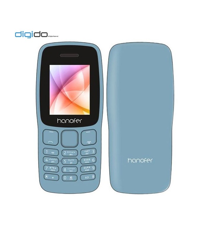 گوشی موبایل هانوفر مدل Hanofer V6 دوسیم کارت - سبز