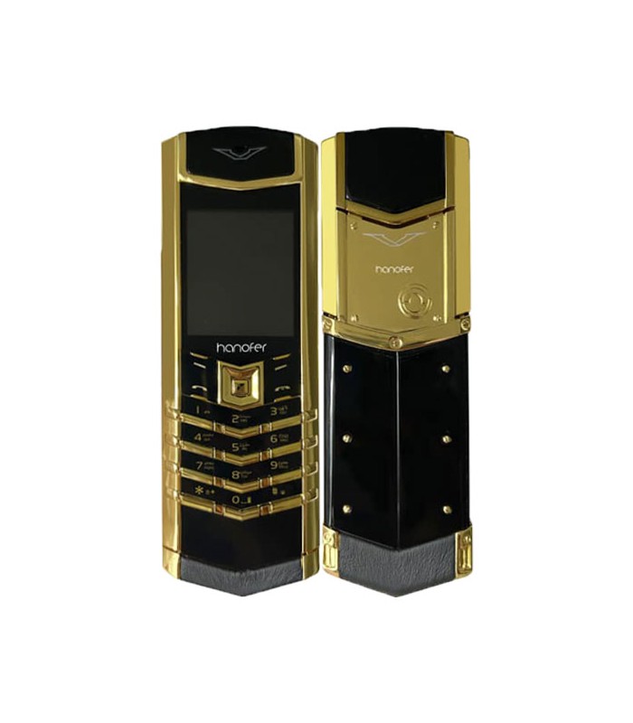 گوشی موبایل هانوفر مدل Hanofer V6 Pro دوسیم کارت رنگ طلایی