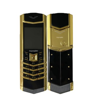 گوشی موبایل هانوفر مدل Hanofer V6 Pro دوسیم کارت رنگ طلایی