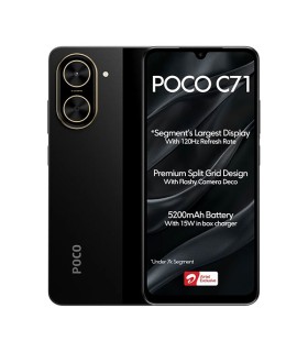 گوشی موبایل شیائومی مدل Poco C71 دوسیم کارت ظرفیت 4/128 گیگابایت - رنگ مشکی