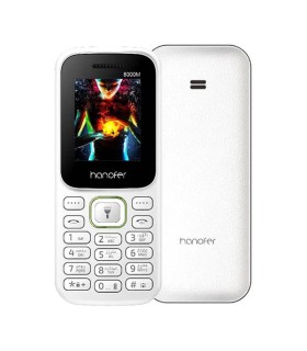 گوشی موبایل هانوفر مدل Hanofer 8000M دوسیم کارت - رنگ سفید
