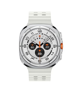 ساعت هوشمند سامسونگ مدل Galaxy Watch Ultra SM-L705 47mm بند مارین سفید و بدنه سفید