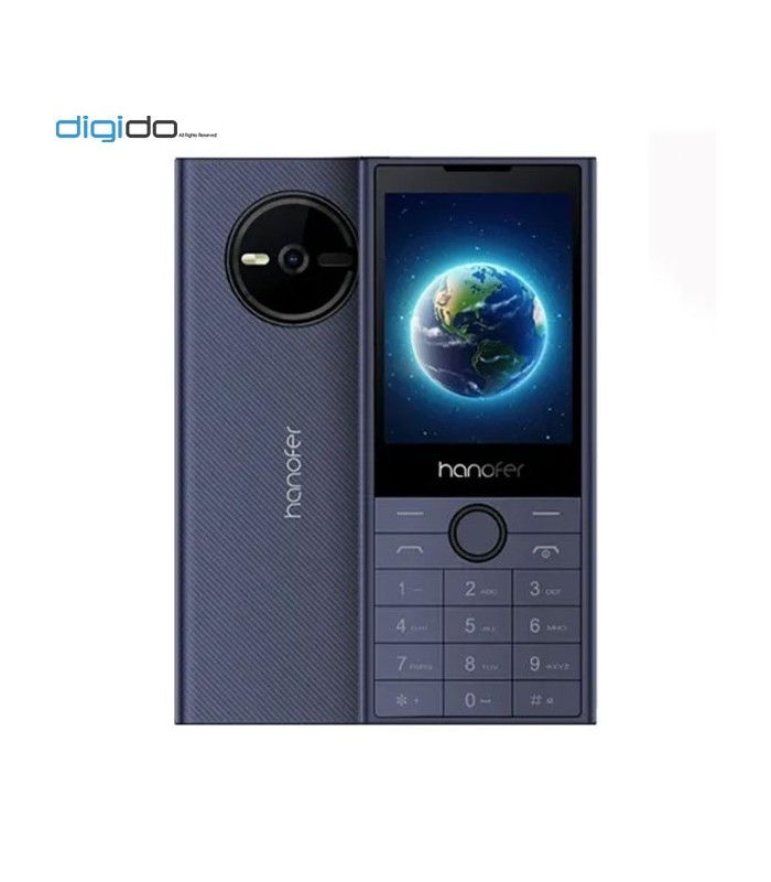 گوشی موبایل هانوفر مدل (2024) Hanofer 150 دوسیم کارت - آبی تیره