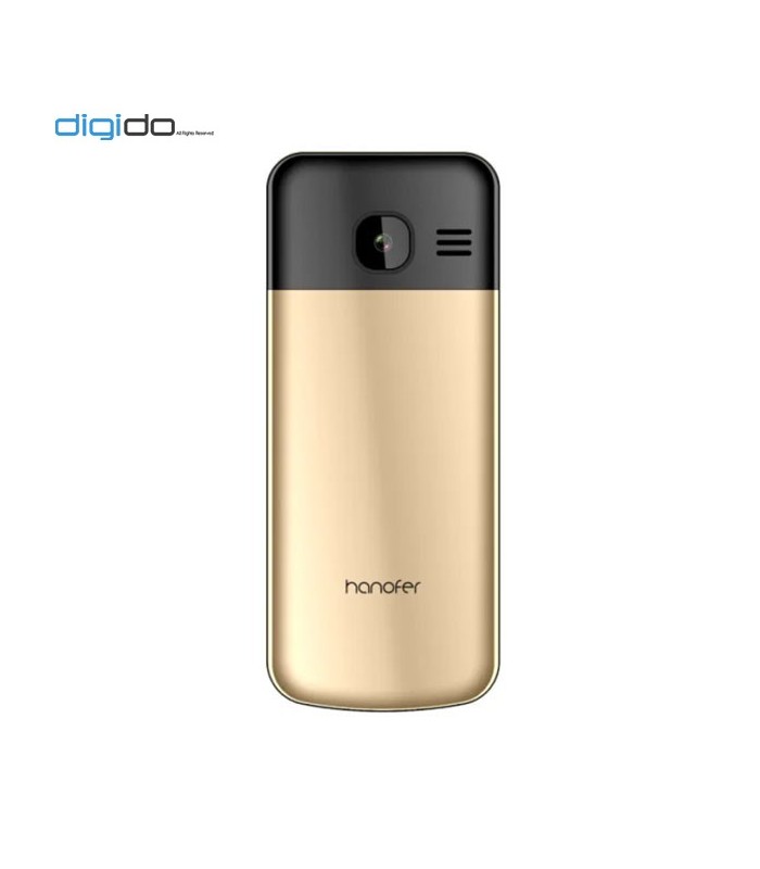 گوشی هانوفر 6700 پشت  رنگ طلایی