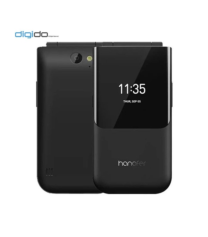 گوشی موبایل هانوفر  2720Flip دوسیم کارت - رنگ مشکی