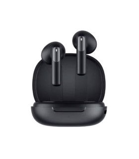 هدفون بی سیم کیو سی وای QCY AilyBuds E20 رنگ مشکی گوشی ها و باکس