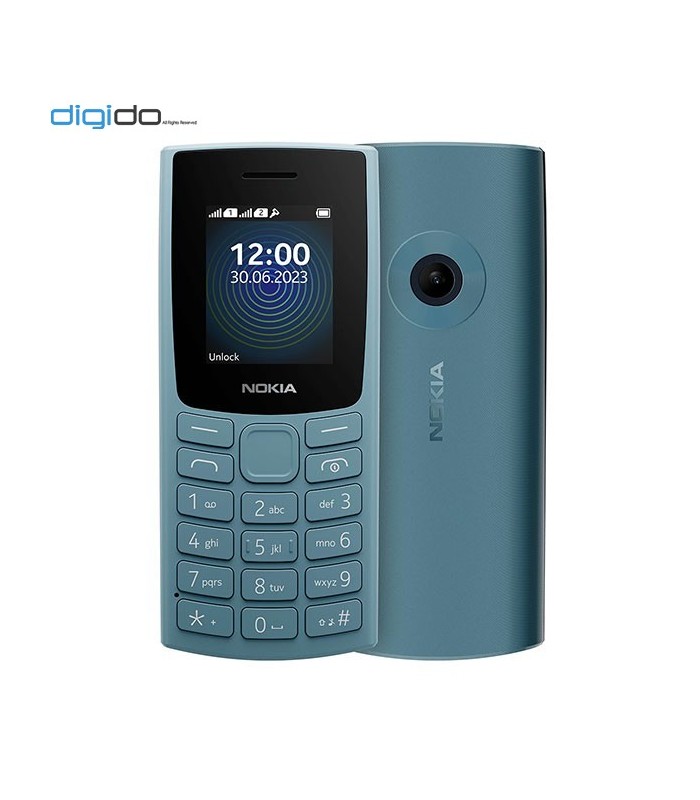 (Nokia 110 (2023 آبی - پشت و رو