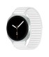 ساعت هوشمند سامسونگ گلکسی واچ 8 مدل 40 میلی متری Bluetooth / Wifi بدنه نقره ای - بند فابریک سفید