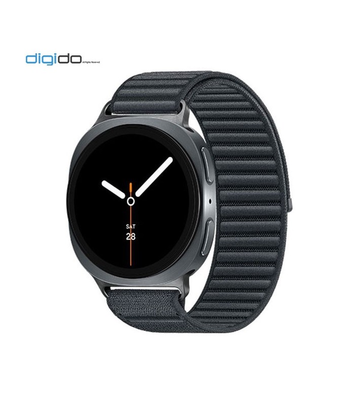 ساعت هوشمند سامسونگ گلکسی واچ 8 مدل 40 میلی متری Bluetooth / Wifi بدنه خاکستری تیره - بند فابریک خاکستری تیره