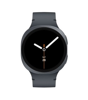 ساعت هوشمند سامسونگ گلکسی واچ 8 مدل 40 میلی متری Bluetooth / Wifi بدنه خاکستری تیره - بند اسپرت خاکستری