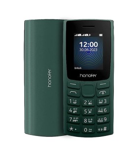 گوشی موبایل هانوفر مدل (2023) Hanofer 105 دوسیم کارت رنگ سبز تیره