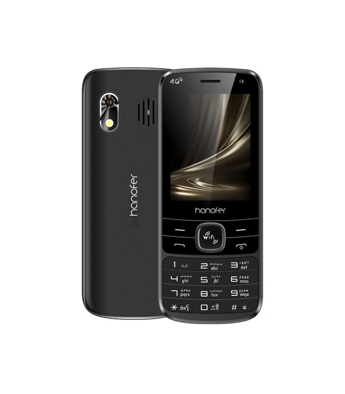 گوشی موبایل هانوفر مدل 5300 نسخه LTE دوسیم کارت رنگ مشکی