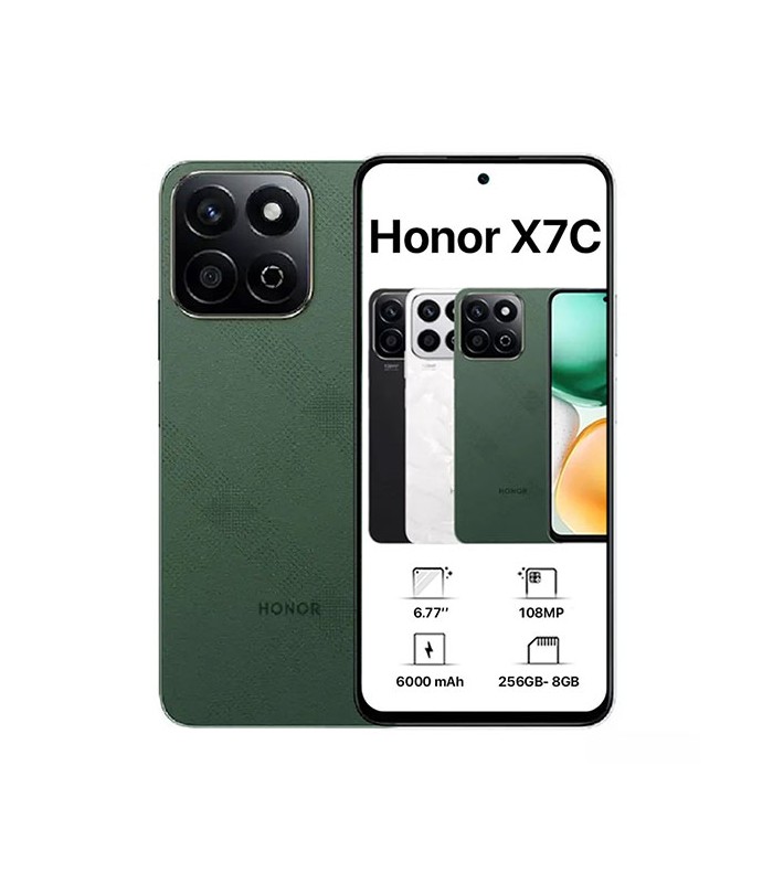 گوشی موبایل آنر مدل X7C دو سیم کارت ظرفیت 8/256 گیگابایت رنگ سبز