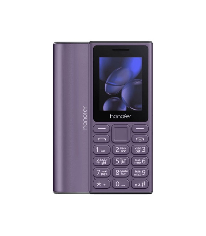 گوشی موبایل هانوفر مدل (2024) Hanofer 105 دوسیم کارت رنگ بنفش
