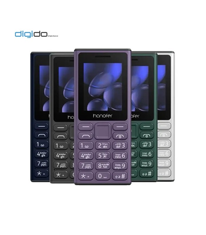 گوشی موبایل هانوفر مدل (2024) Hanofer 105 دوسیم کارت همه رنگ