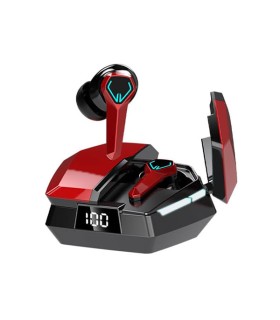 هدفون بی سیم گیمینگ دارک بلو مدل JX10 (RGB) رنگ قرمز