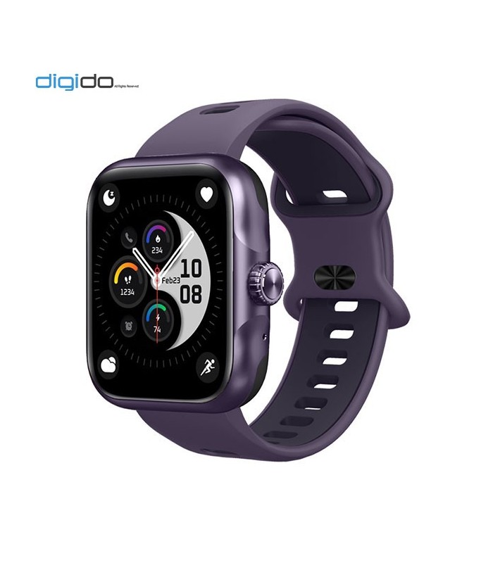ساعت هوشمند دارک بلو مدل Dark Blue DB1 49mm رنگ بنفش