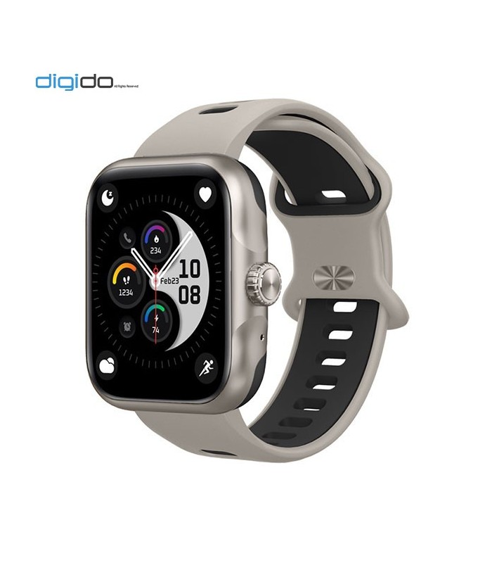 ساعت هوشمند دارک بلو مدل Dark Blue DB1 49mm رنگ خاکستری