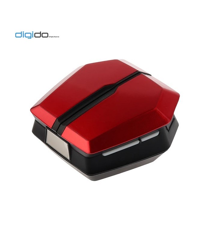 هدفون بی سیم گیمینگ دارک بلو مدل JX10 (RGB) رنگ قرمز باکس
