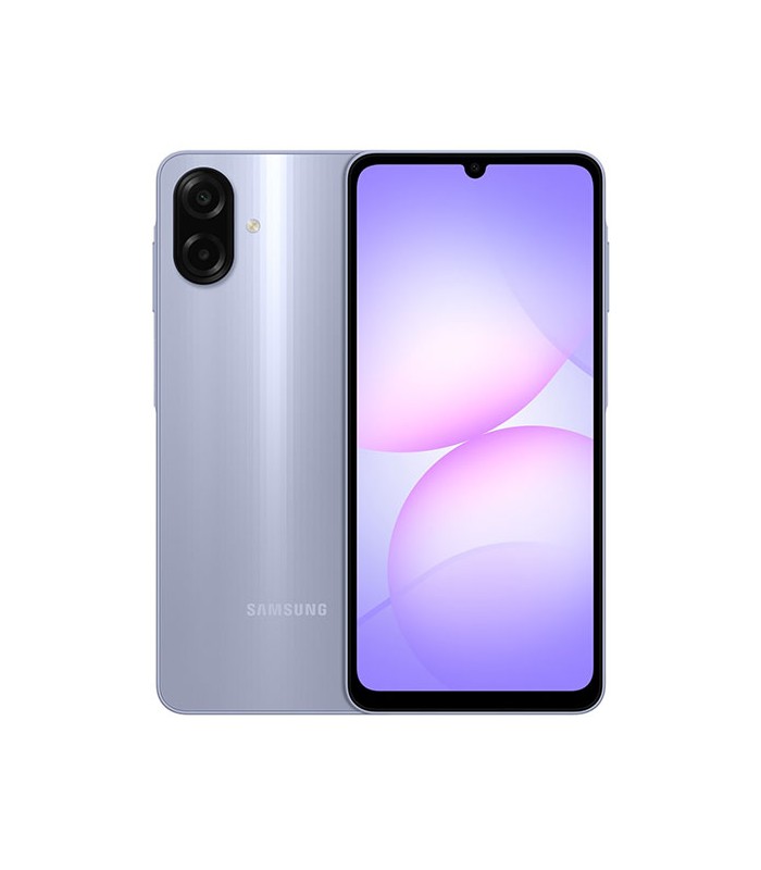 گوشی موبایل سامسونگ مدل Galaxy A07 دو سیم کارت ظرفیت 4/128 گیگابایت رنگ بنفش کمرنگ