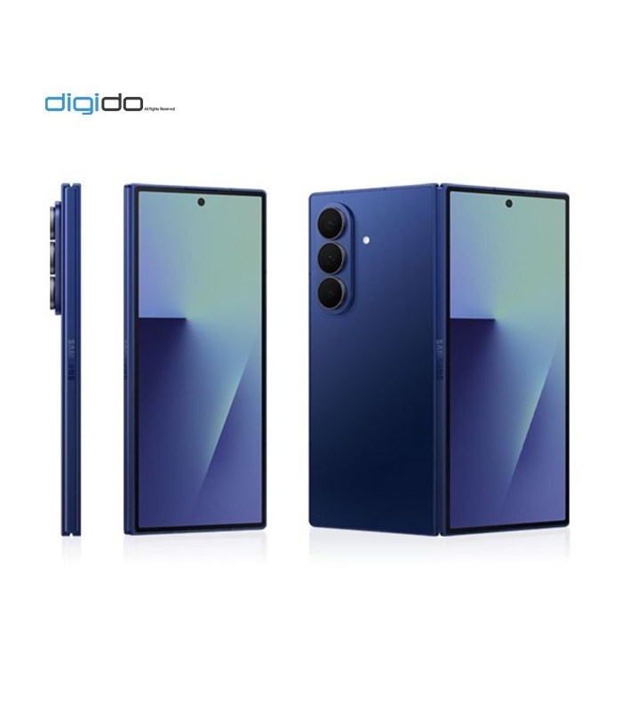 گوشی موبایل سامسونگ مدل Galaxy Z Fold 7 5G دو سیم کارت ظرفیت 12/256 گیگابایت رنگ آبی همه ابعاد