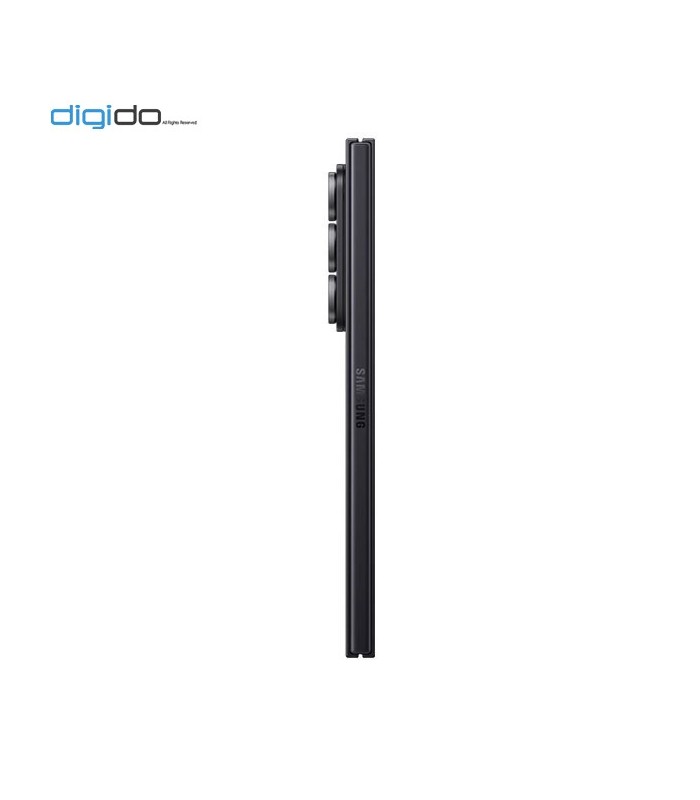 گوشی موبایل سامسونگ مدل Galaxy Z Fold 7 5G دو سیم کارت ظرفیت 12/256 گیگابایت رنگ مشکی براق نمای کنار