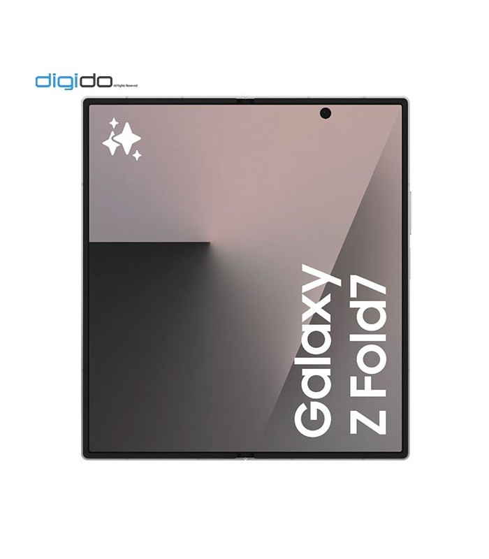 گوشی موبایل سامسونگ مدل Galaxy Z Fold 7 5G دو سیم کارت ظرفیت 12/256 گیگابایت رنگ نقره ای نمای جلو کامل باز