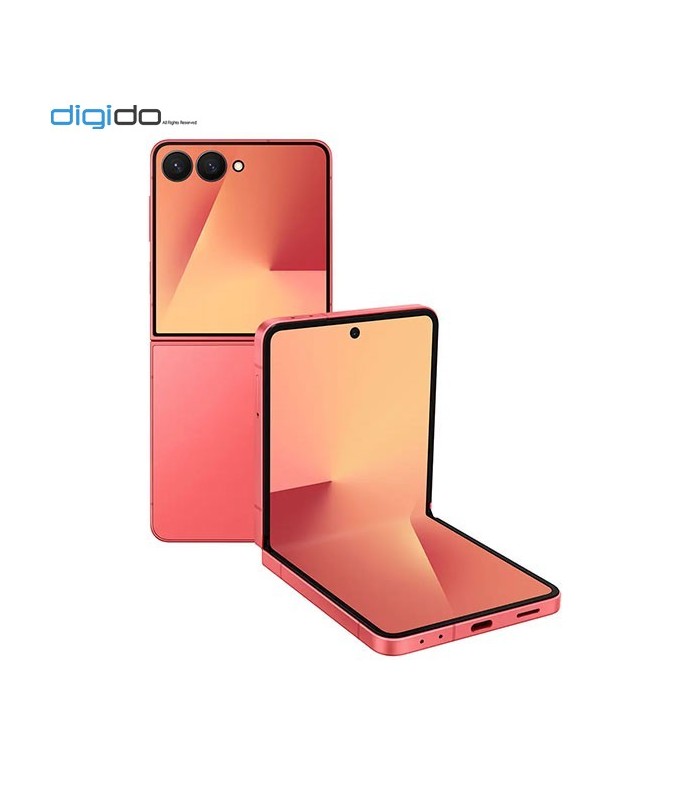 گوشی موبایل سامسونگ مدل Galaxy Z Flip 7 5G تک سیم کارت ظرفیت 12/256 گیگابایت رنگ صورتی پشت و رو