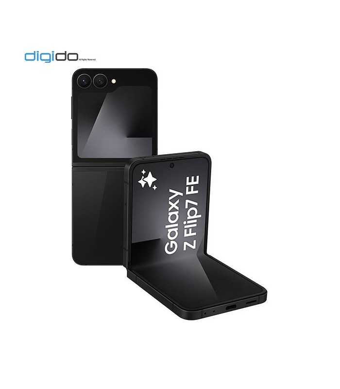 گوشی موبایل سامسونگ مدل Galaxy Z Flip 7 FE 5G ظرفیت 8/256 گیگابایت رنگ مشکی پشت و رو