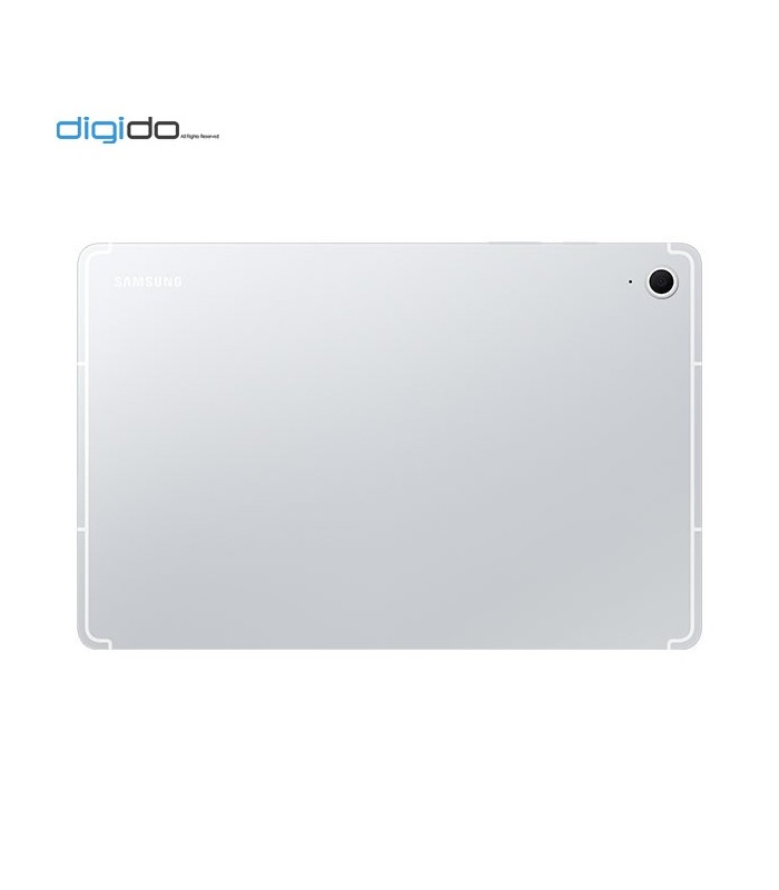 تبلت سامسونگ مدل "10.9 Galaxy Tab S10 FE WiFi (SM-X520) ظرفیت 12/256 گیگابایت رنگ نقره ای پشت تبلت