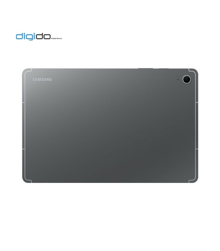 تبلت سامسونگ مدل "10.9 Galaxy Tab S10 FE 5G (SM-X526) ظرفیت 8/128 گیگابایت رنگ خاکستری تیره پشت تبلت
