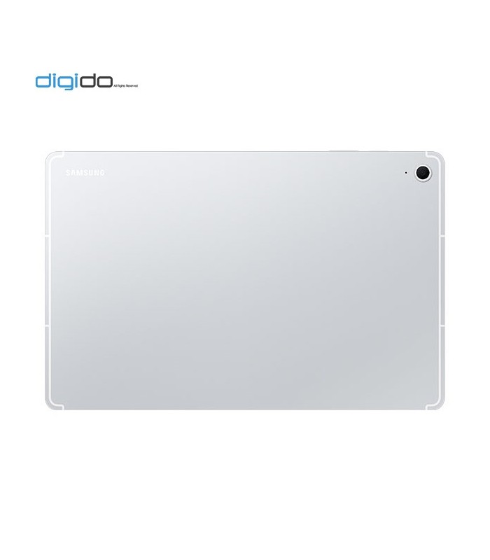 تبلت سامسونگ مدل "13.1 Galaxy Tab S10 FE Plus 5G (SM-X626) ظرفیت 12/256 گیگابایت رنگ نقره ای پشت تبلت