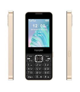گوشی موبایل هانوفر مدل 15Pro دوسیم کارت - رنگ طلایی