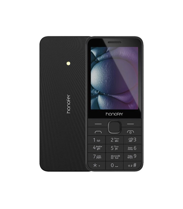 گوشی موبایل هانوفر مدل 215 (2024) دوسیم کارت رنگ مشکی