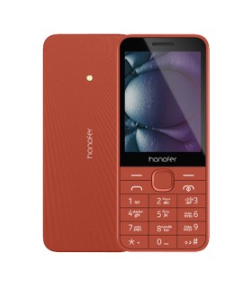گوشی موبایل هانوفر مدل 215 (2024) دوسیم کارت رنگ نارنجی