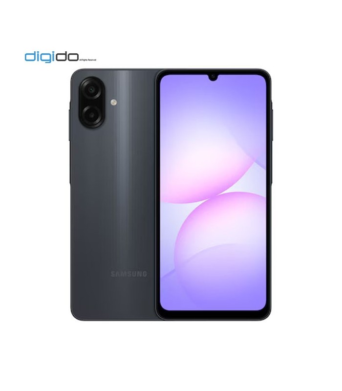 گوشی موبایل سامسونگ مدل Galaxy A07 دو سیم کارت ظرفیت 4/64 گیگابایت رنگ مشکی با شارژر